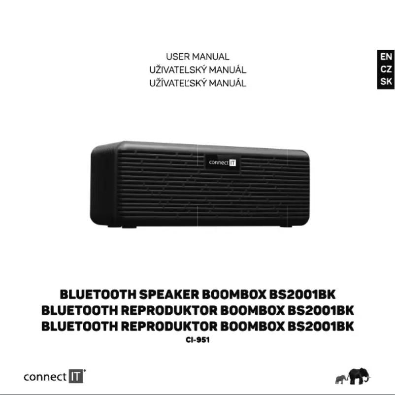 Página 1 del manual Manual de usuario Connect IT CI-951