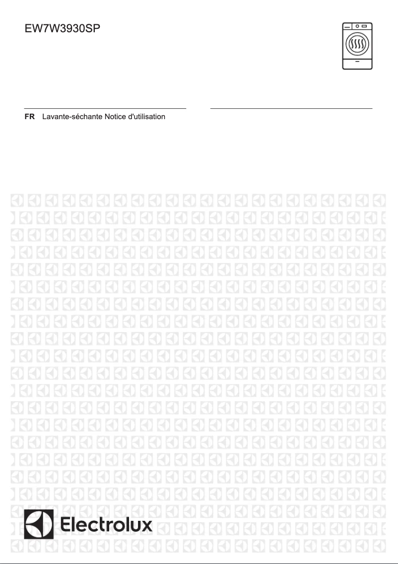 Page n°1 - Manuel utilisateur Electrolux EW7W3930SP