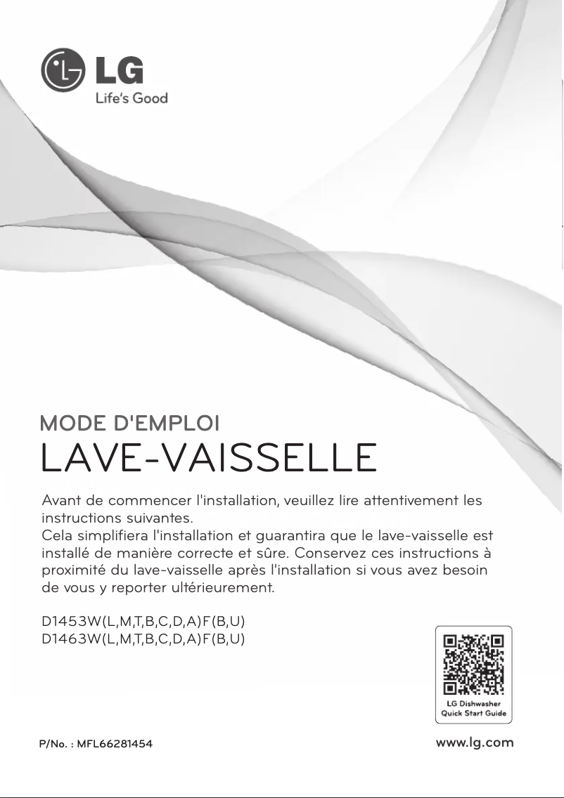 Imagen de la primera página del manual del dispositivo D1463MF