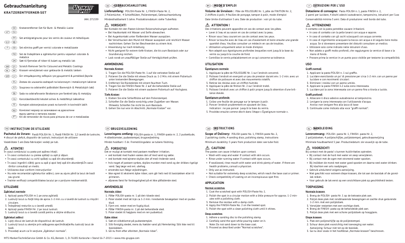 Page n°1 - Manuel utilisateur Ultimate Speed IAN 310983