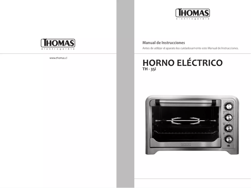 Page 1 de la notice Manuel utilisateur Thomas TH-35I