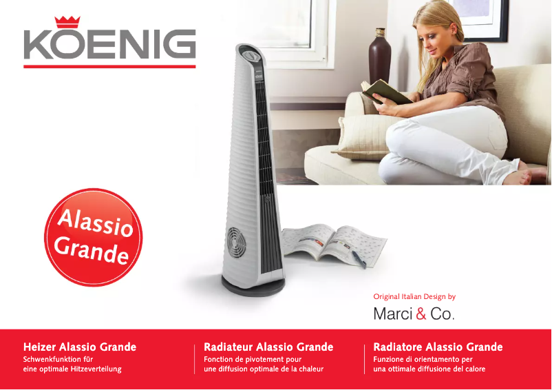 Page 1 de la notice Manuel utilisateur Koenig B06172