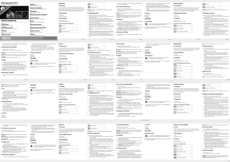 Image de la première page du manuel de l'appareil IAN 270043