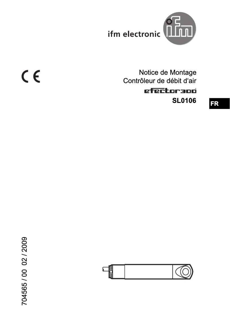 Image de la première page du manuel de l'appareil SL0106