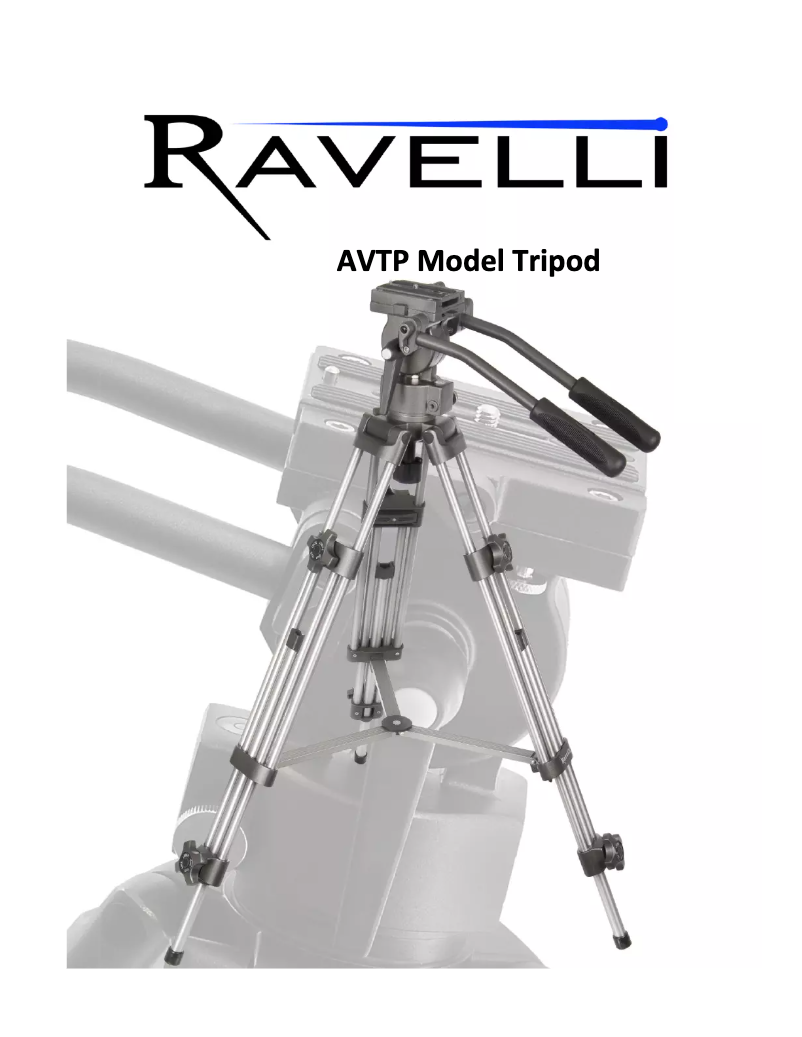 Image de la première page du manuel de l'appareil AVTP