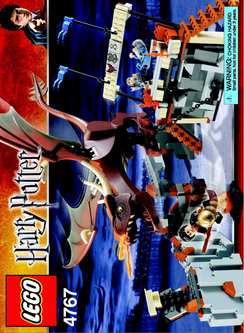 Page 1 de la notice Manuel utilisateur Lego Harry Potter 4767