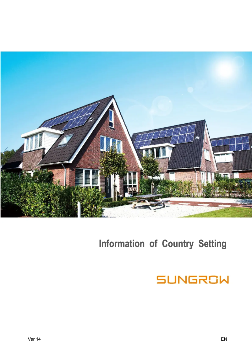 Imagen de la primera página del manual del dispositivo SH8.0RT-20