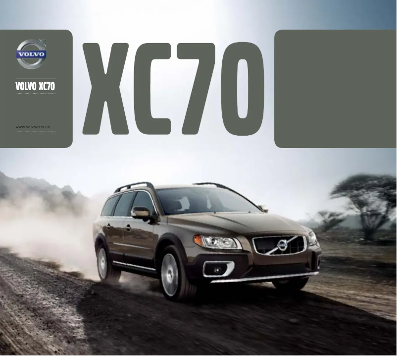 Page 1 de la notice Brochure Volvo XC70 (2013)