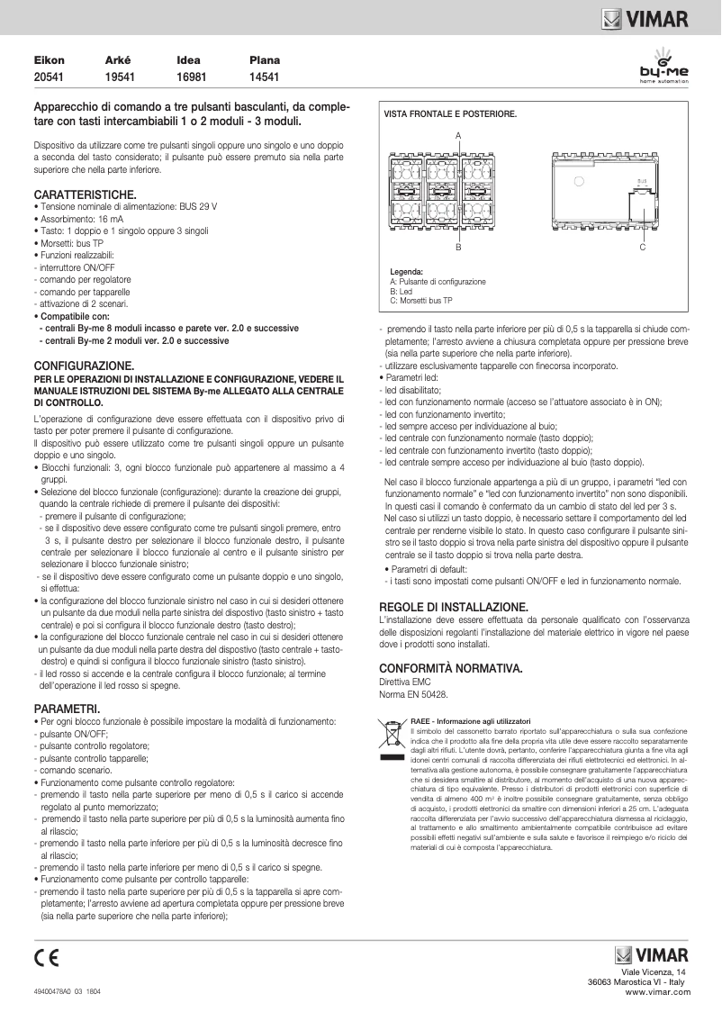 Image de la première page du manuel de l'appareil R14541