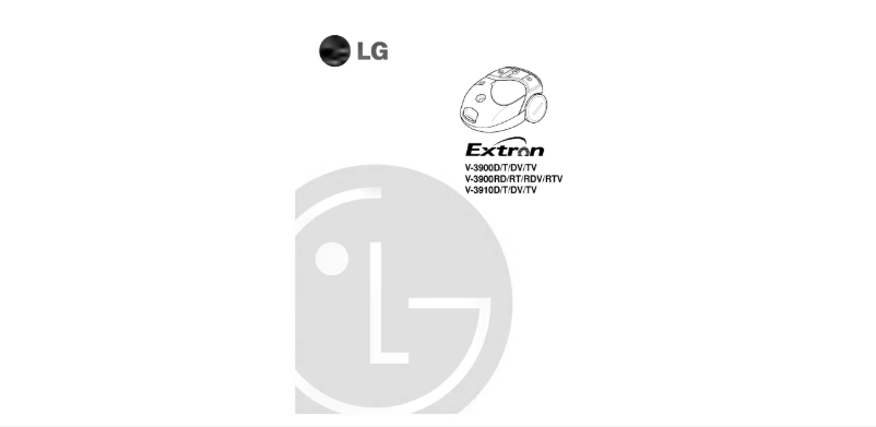 Page n°1 - Manuel utilisateur LG Extron V-3900T