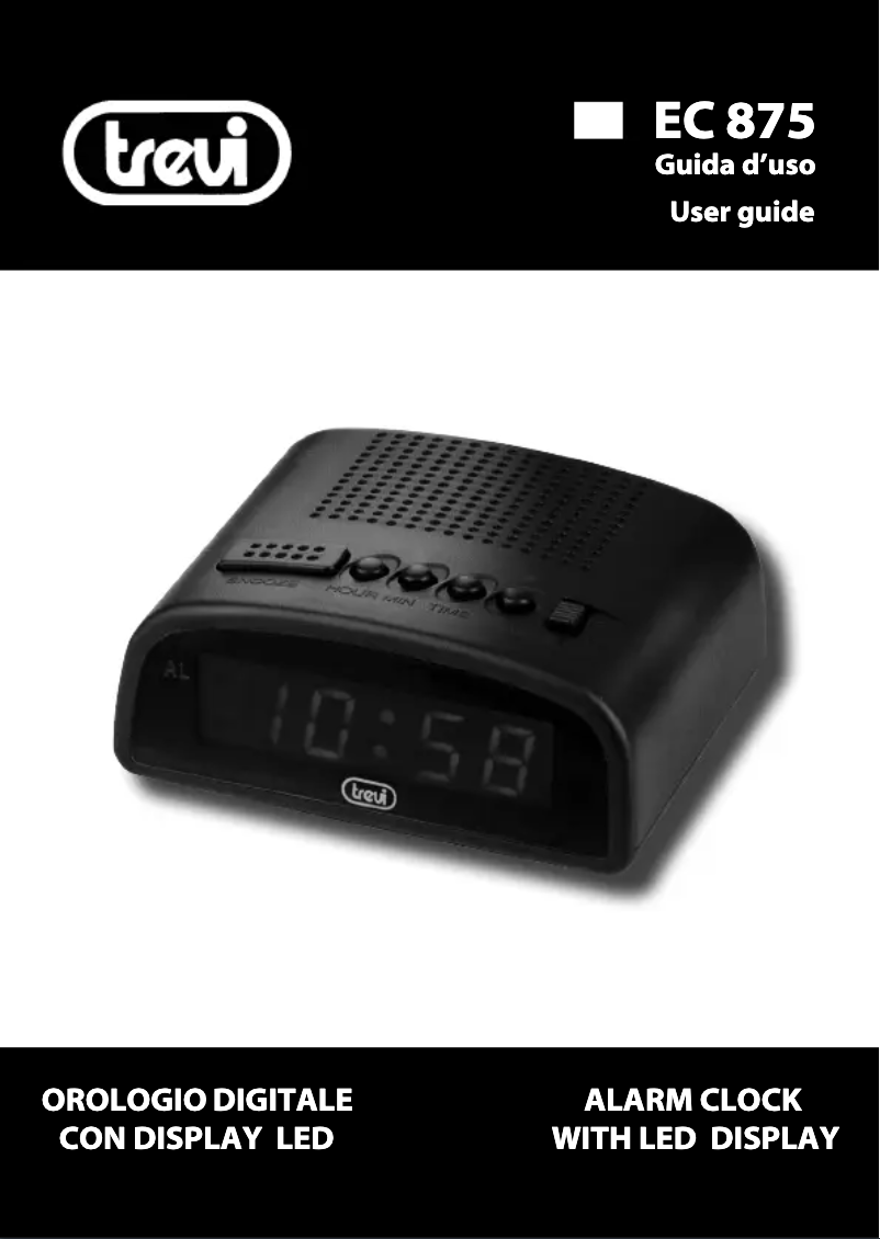 Image de la première page du manuel de l'appareil EC 875