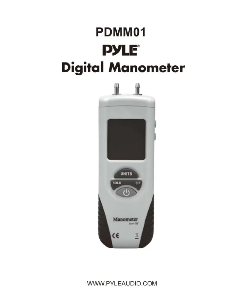 Page 1 de la notice Manuel utilisateur Pyle PDMM01