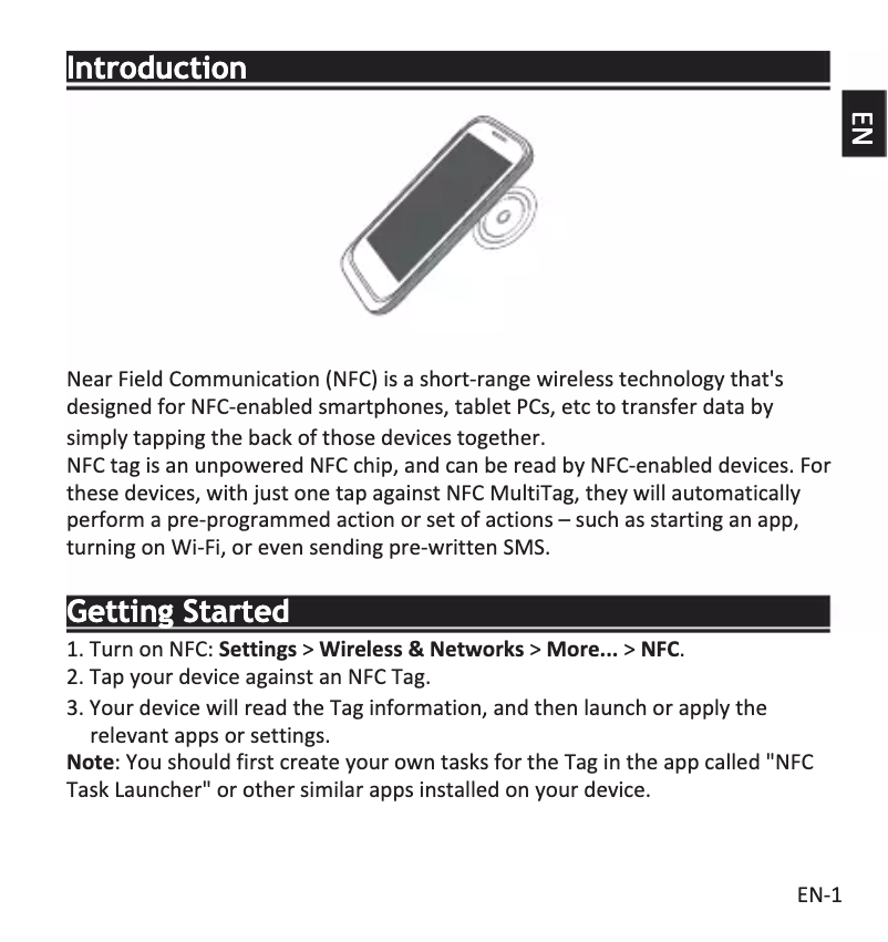 Imagen de la primera página del manual del dispositivo PKR1