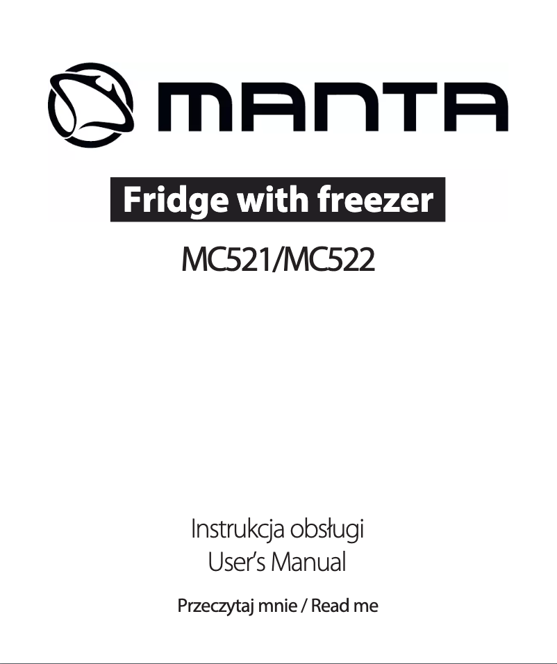 Page 1 de la notice Manuel utilisateur Manta MC521