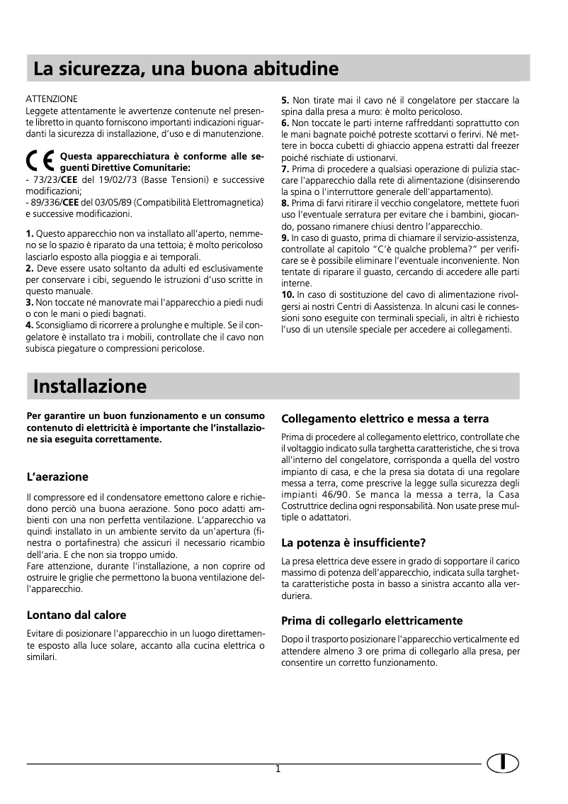 Page n°1 - Manuel utilisateur Ariston Thermo OKUP 140
