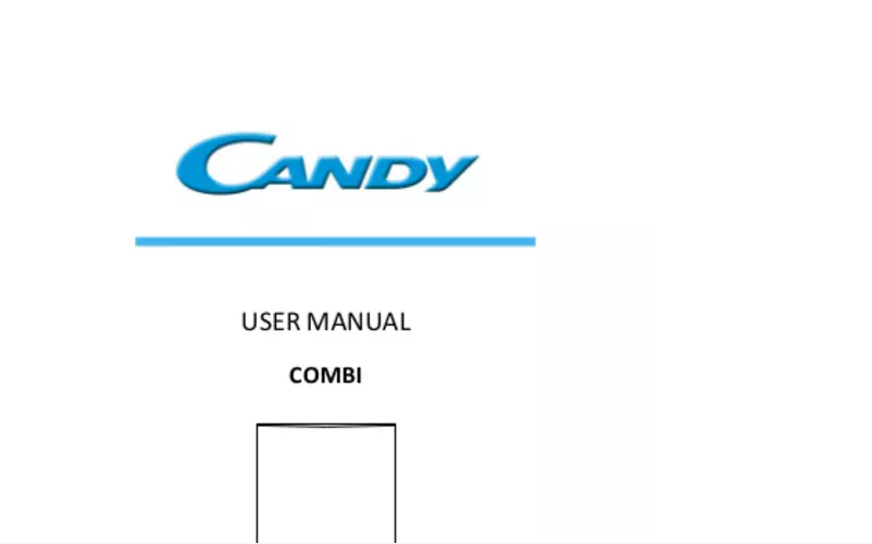 Page n°1 - Manuel utilisateur Candy CMGSB 6184WF