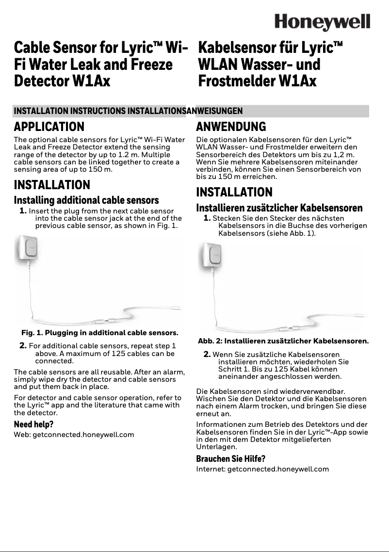 Image de la première page du manuel de l'appareil W1AS