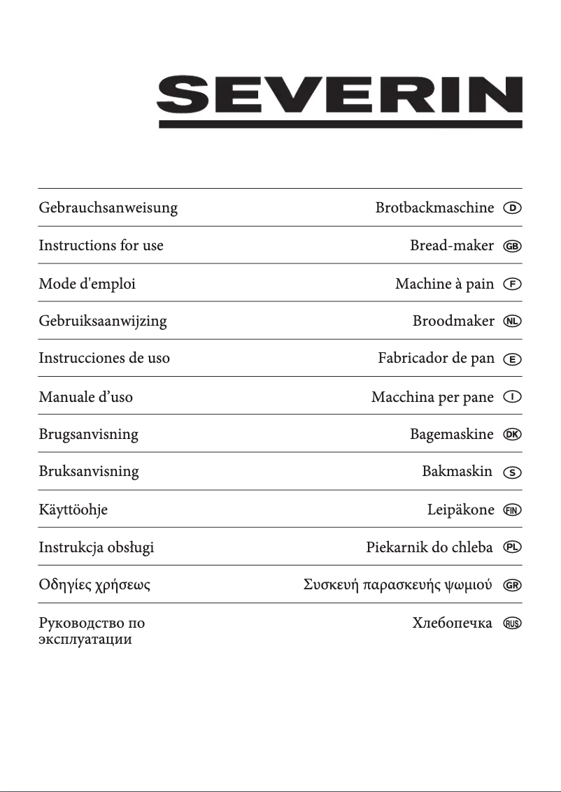 Image de la première page du manuel de l'appareil BM 3991