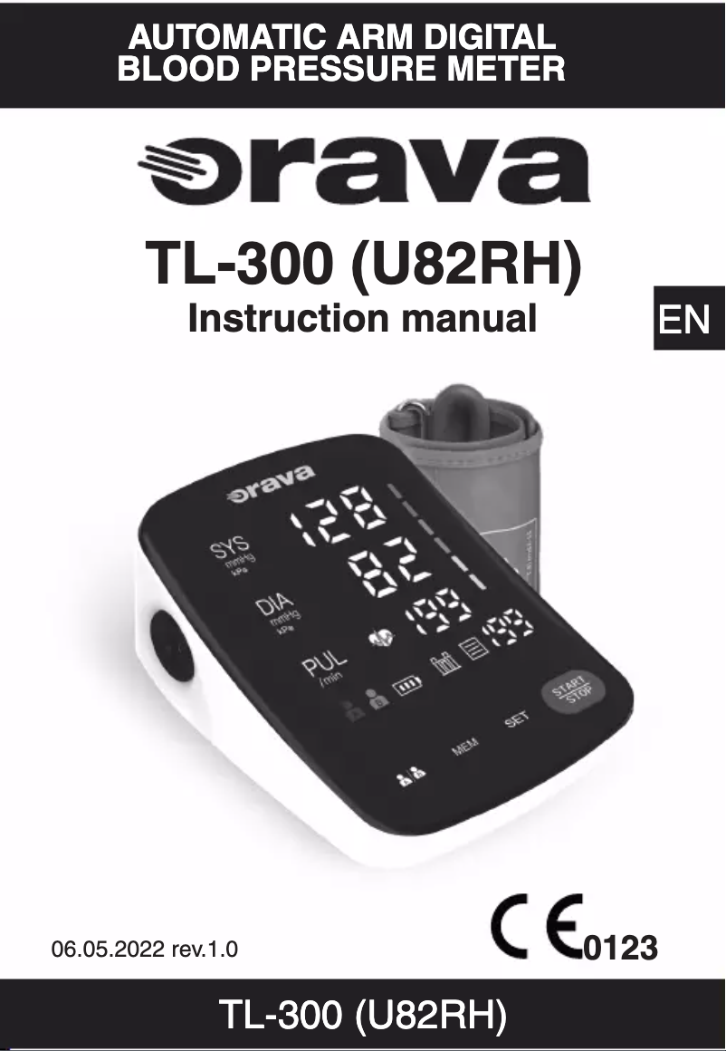 Image de la première page du manuel de l'appareil TL-300