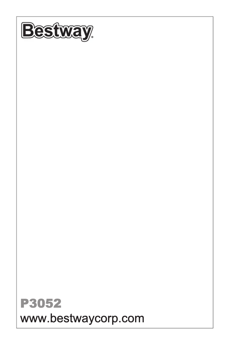 Page 1 of the manual User Manual Bestway 67930