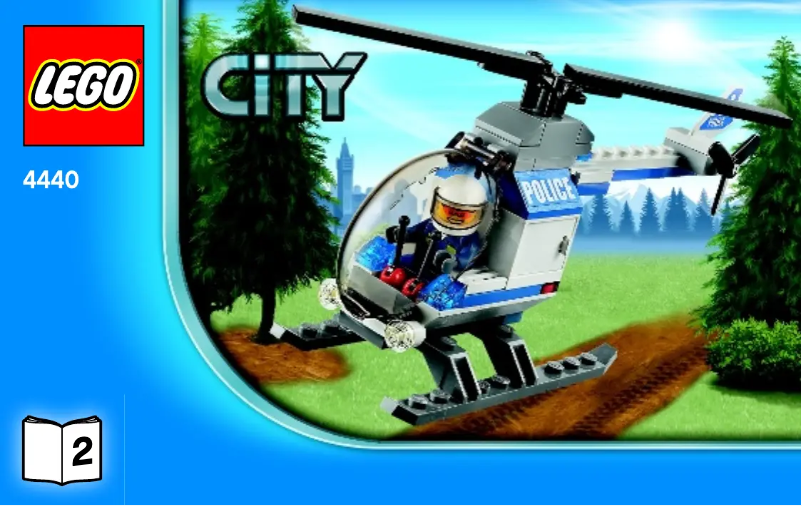 Page 1 de la notice Manuel utilisateur Lego Forest Police Station