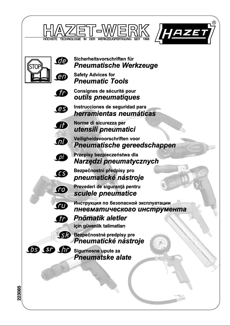 Image de la première page du manuel de l'appareil 9022P-1