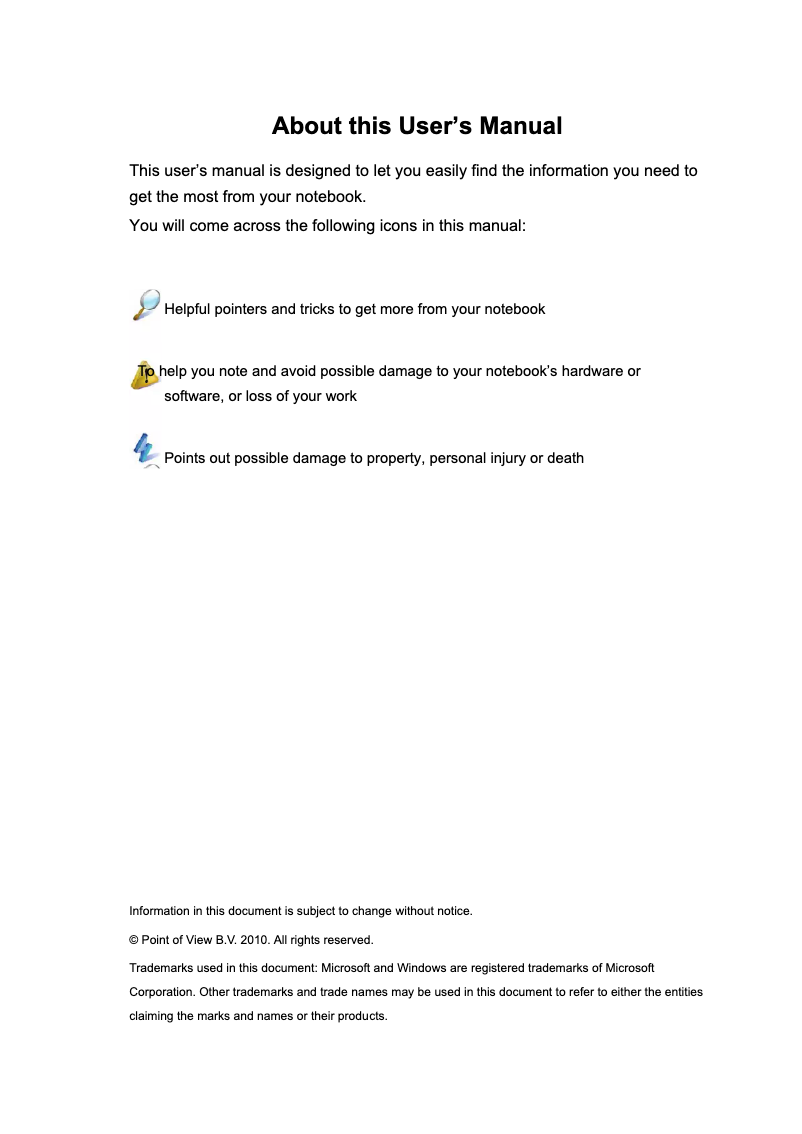 Image de la première page du manuel de l'appareil SU2300