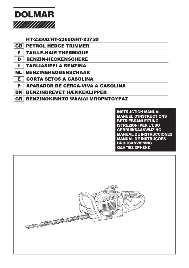 Imagen de la primera página del manual del dispositivo HT-2360D