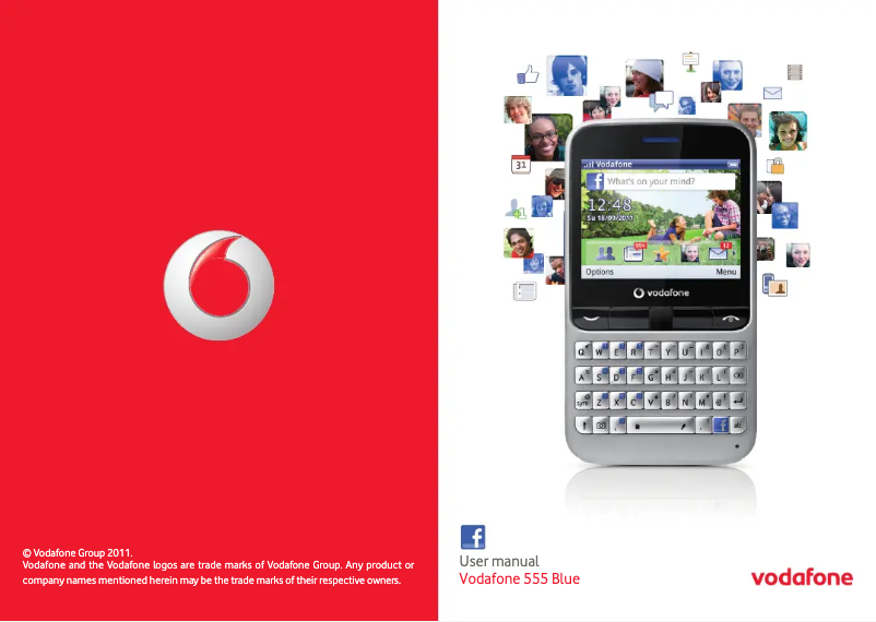 Image de la première page du manuel de l'appareil 555 Blue