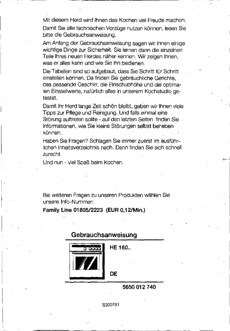 Página 1 del manual Manual de usuario Siemens HE16044