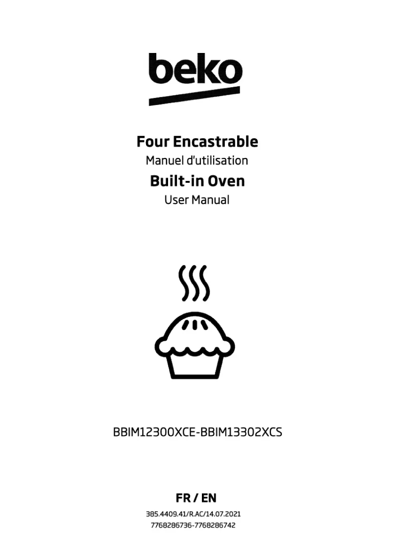 Image de la première page du manuel de l'appareil BBIM12300XCE