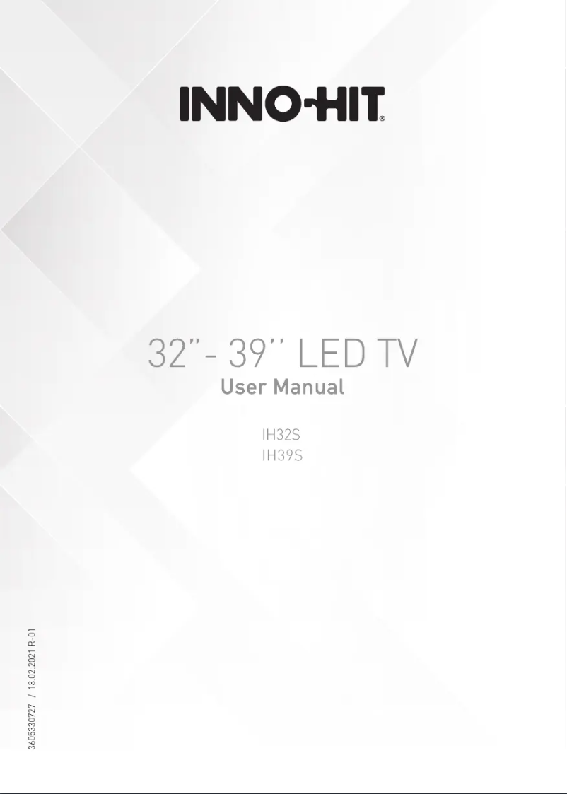 Page 1 de la notice Manuel utilisateur Inno-Hit IH32S