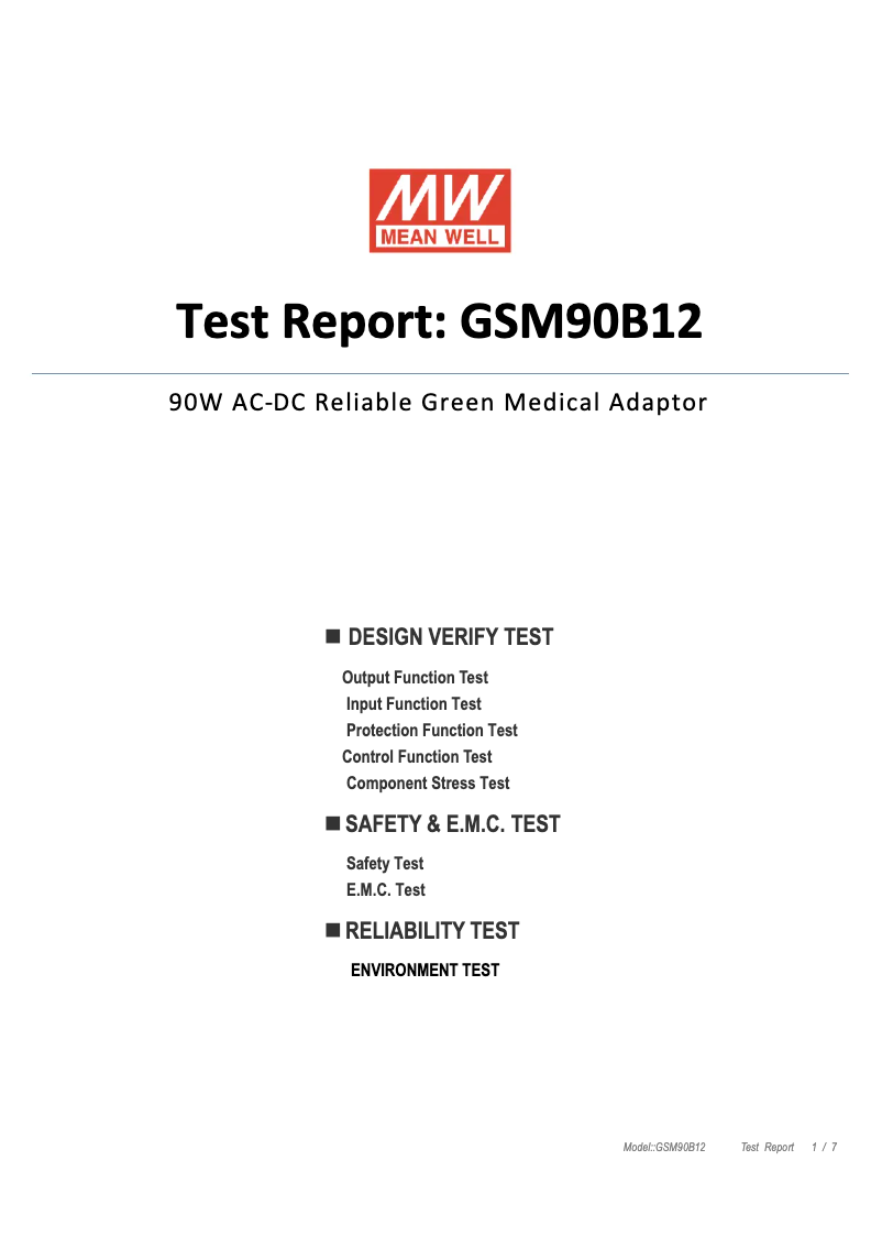 Image de la première page du manuel de l'appareil GSM90B12-P1M