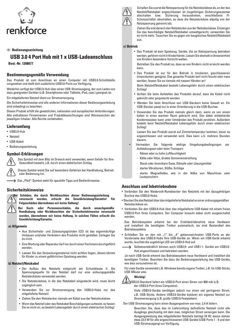 Image de la première page du manuel de l'appareil RF-3703155