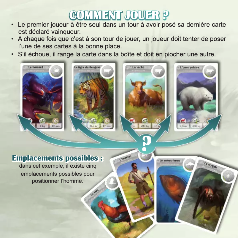 Page n°1 - Manuel utilisateur Bombyx Cardline Animals