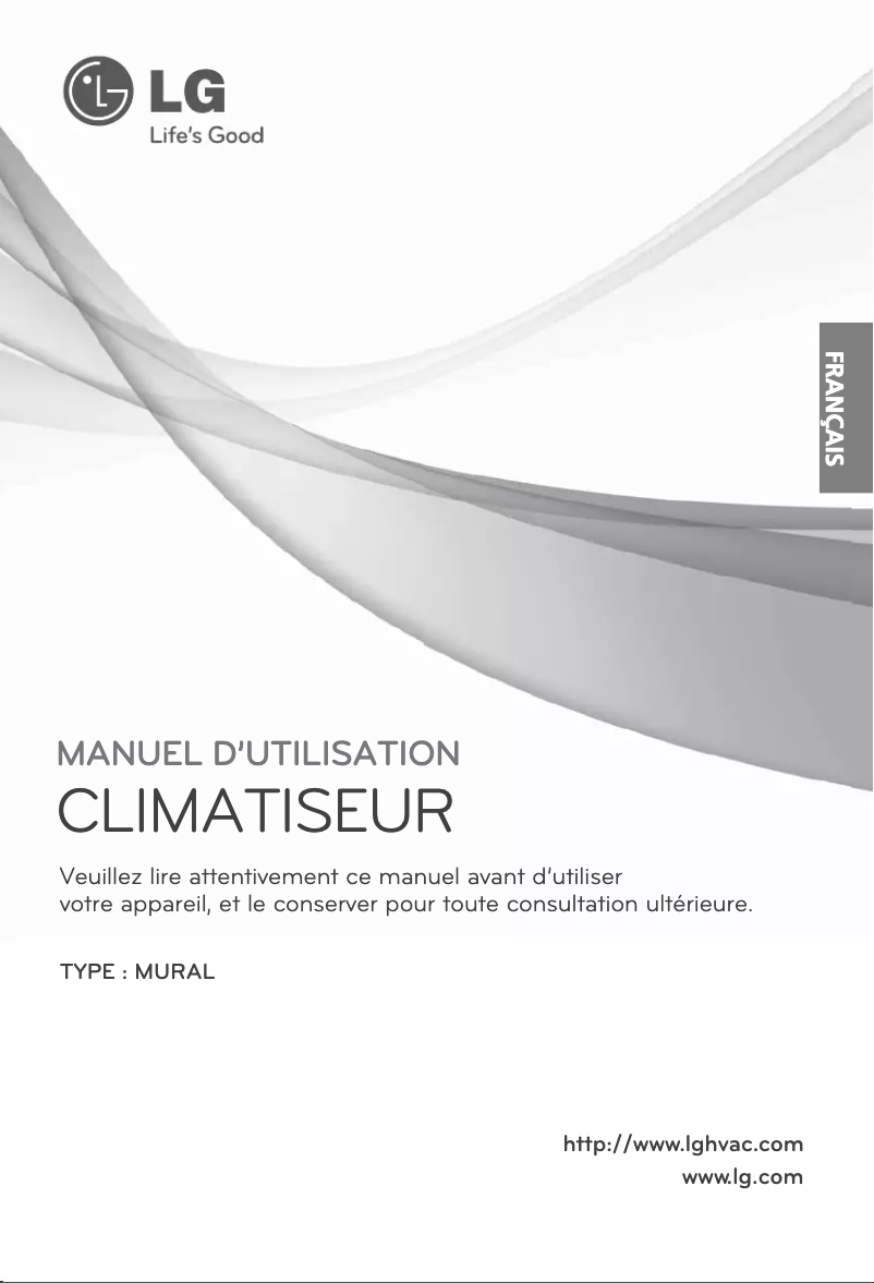 Page 1 de la notice Manuel utilisateur LG LAN121HNP