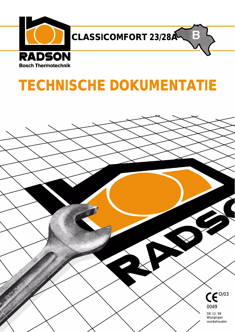 Image de la première page du manuel de l'appareil Classicomfort 28A