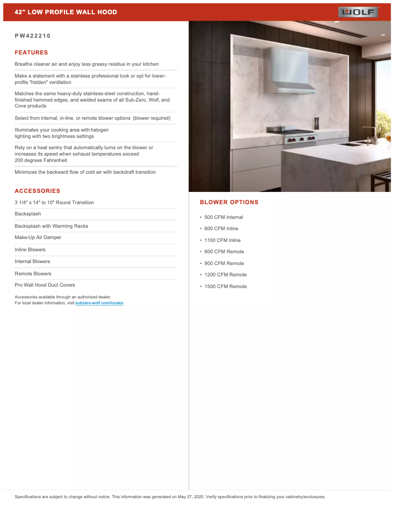 Image de la première page du manuel de l'appareil PW422210