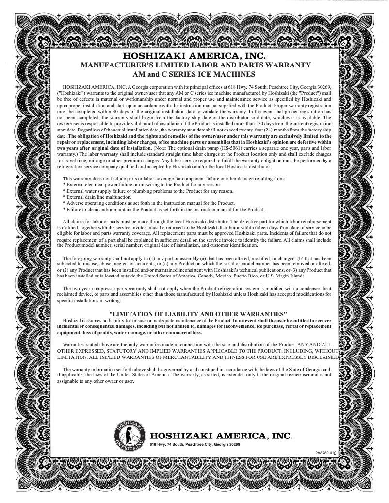 Image de la première page du manuel de l'appareil AM-50BAE-ADDS