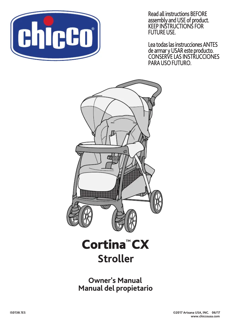 Image de la première page du manuel de l'appareil Cortina CX