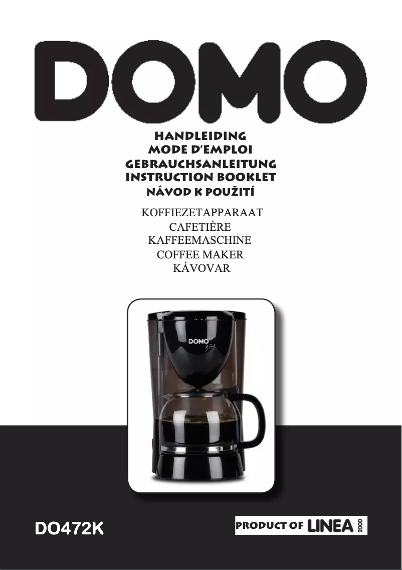 Page n°1 - Manuel utilisateur Domo DO472K