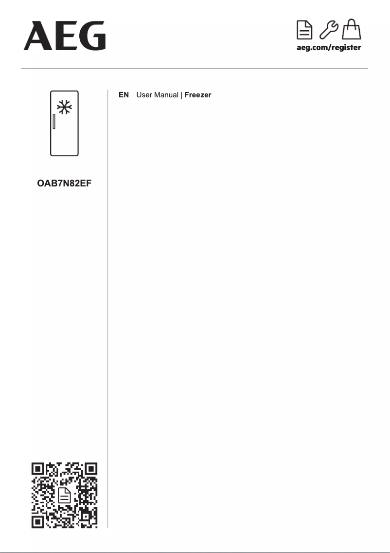 Page n°1 - Mode d'emploi AEG OAB7N82EF