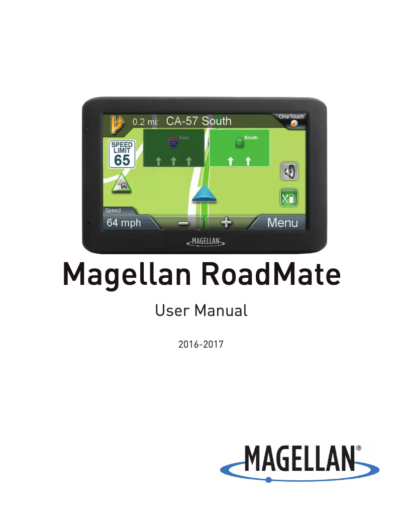 Page n°1 - Manuel utilisateur Magellan RoadMate 2632