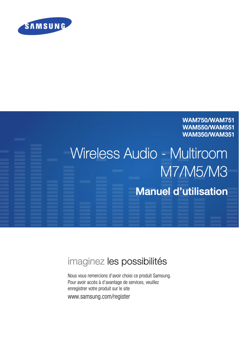 Page n°1 - Manuel utilisateur Samsung WAM551