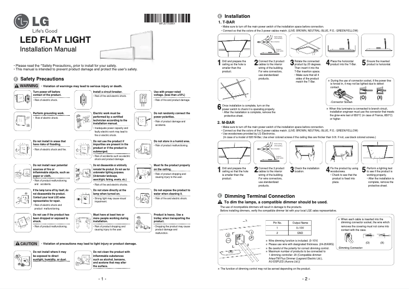 Page 1 of the manual User Manual LG FRS640D5F0B