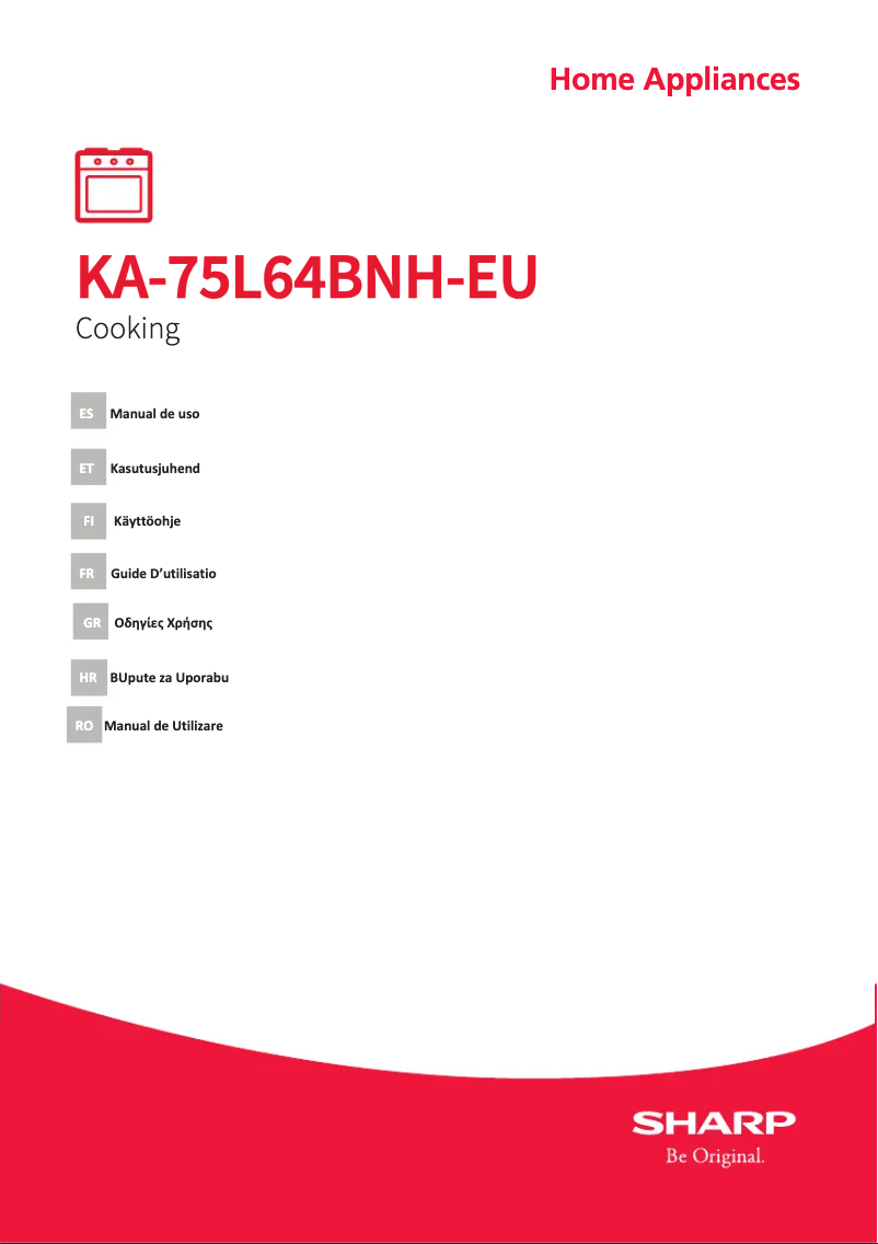 Page n°1 - Manuel utilisateur Sharp KA-75L64BNH-EU