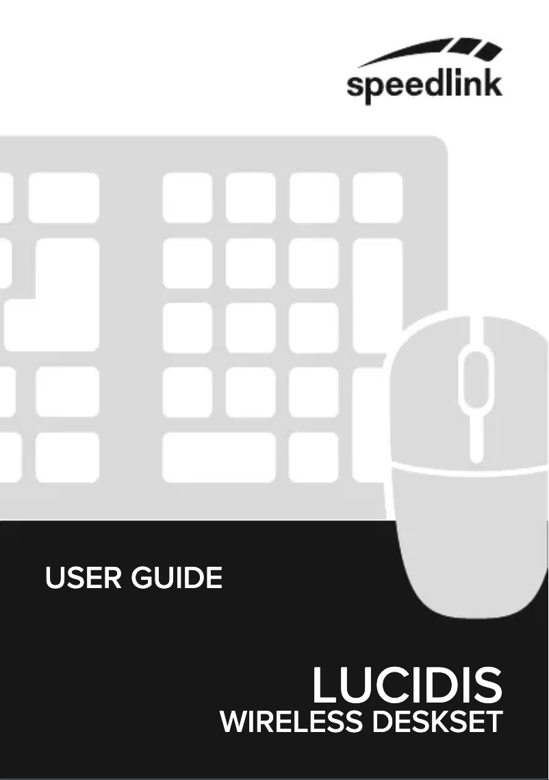 Image de la première page du manuel de l'appareil Lucidis SL-640300-BK