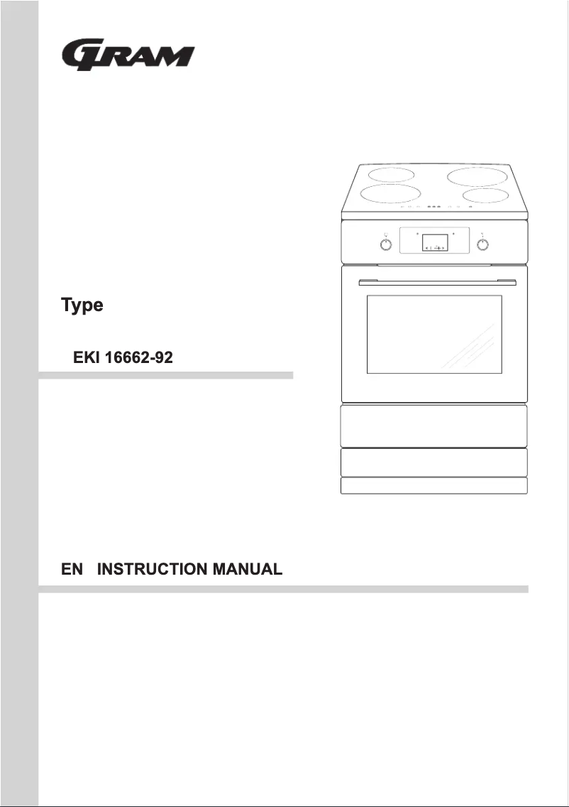 Page 1 de la notice Manuel utilisateur Gram EKI 16662-92