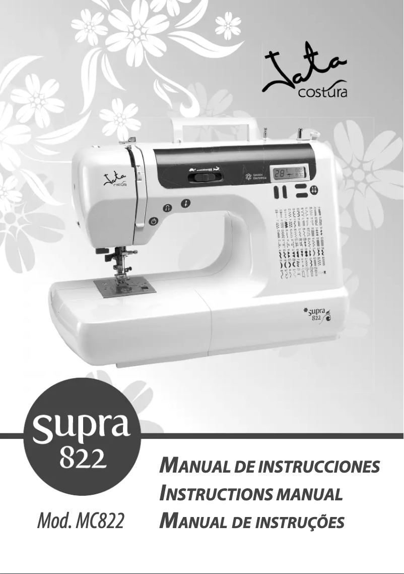 Page n°1 - Manuel utilisateur Jata MC822