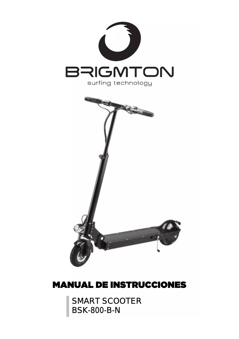 Page n°1 - Manuel utilisateur Brigmton BSK-800-N